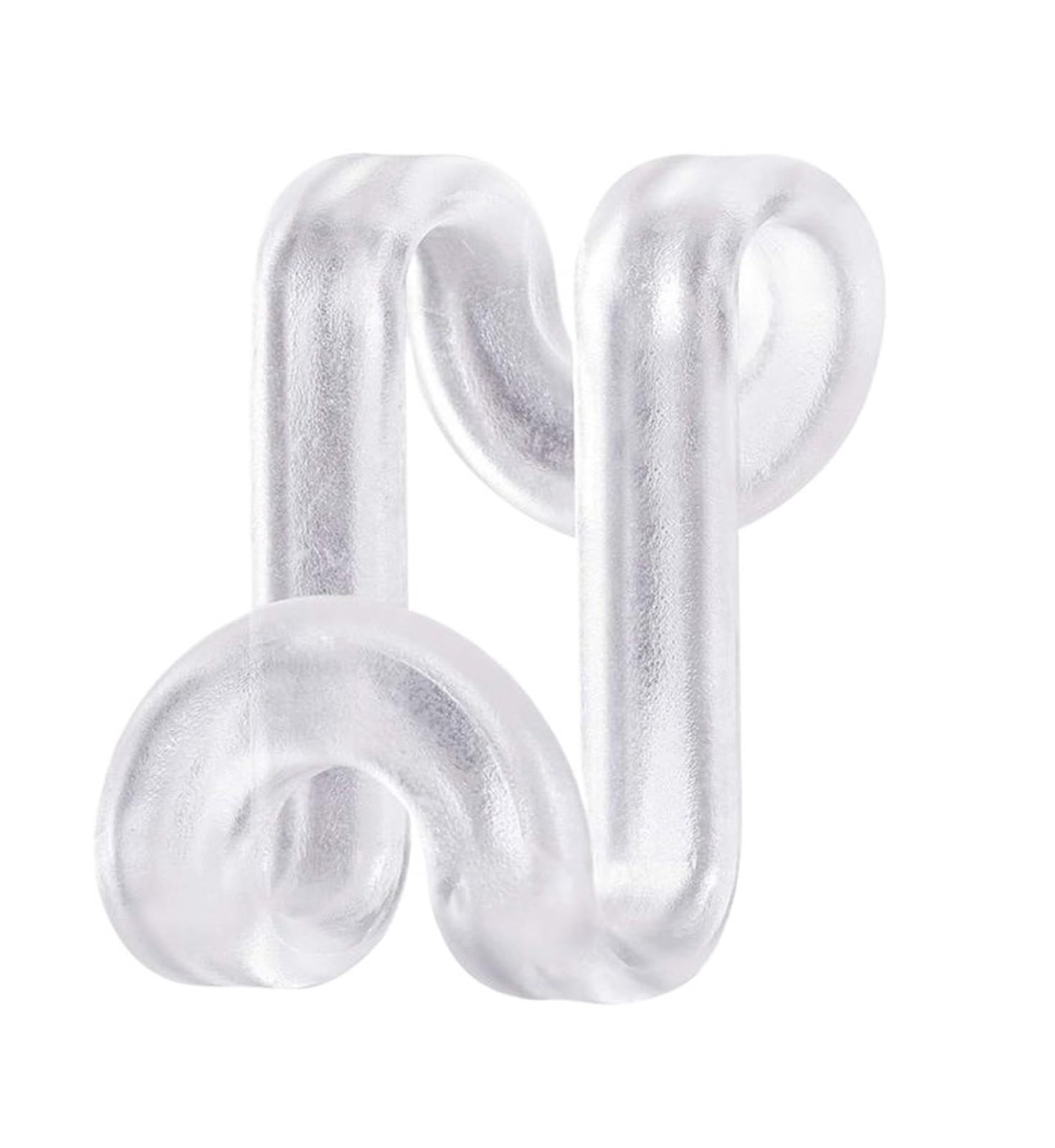 Hangers for Clothes Space Savers 150pcs Clothes Hanger Connector Hooks, Transparent Stackable Hangers with for Closet