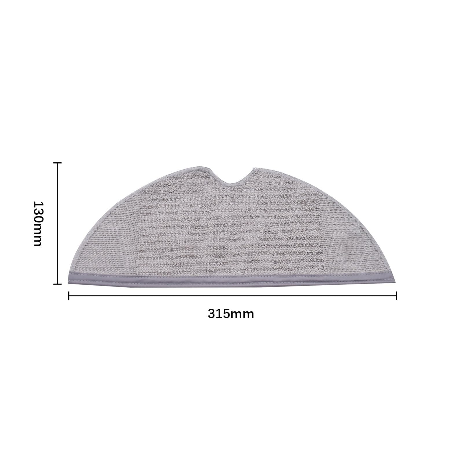 Lipski Piezas de Repuesto de paño de fregona for camión de Agua controlado eléctricamente, compatibles con Accesorios de máquina barredora Mijia 1C (Color : 5pcs)