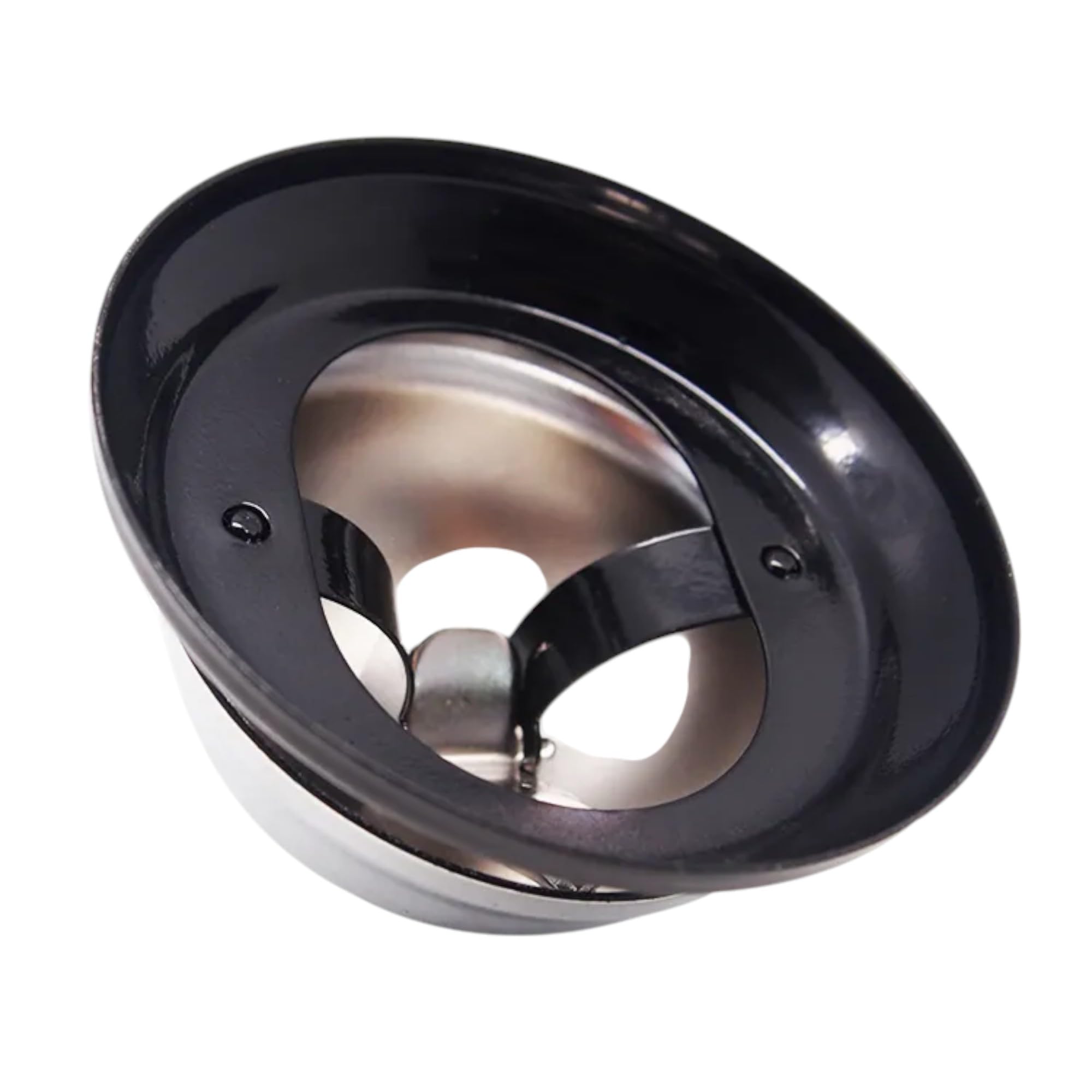 Set Di 2 Campanelli Da Tavolo In Acciaio Inox - Forti E Durevoli, Per Ristoranti, Hotel, Bar, Casa, Servizio Animali - 8,5x6 Cm