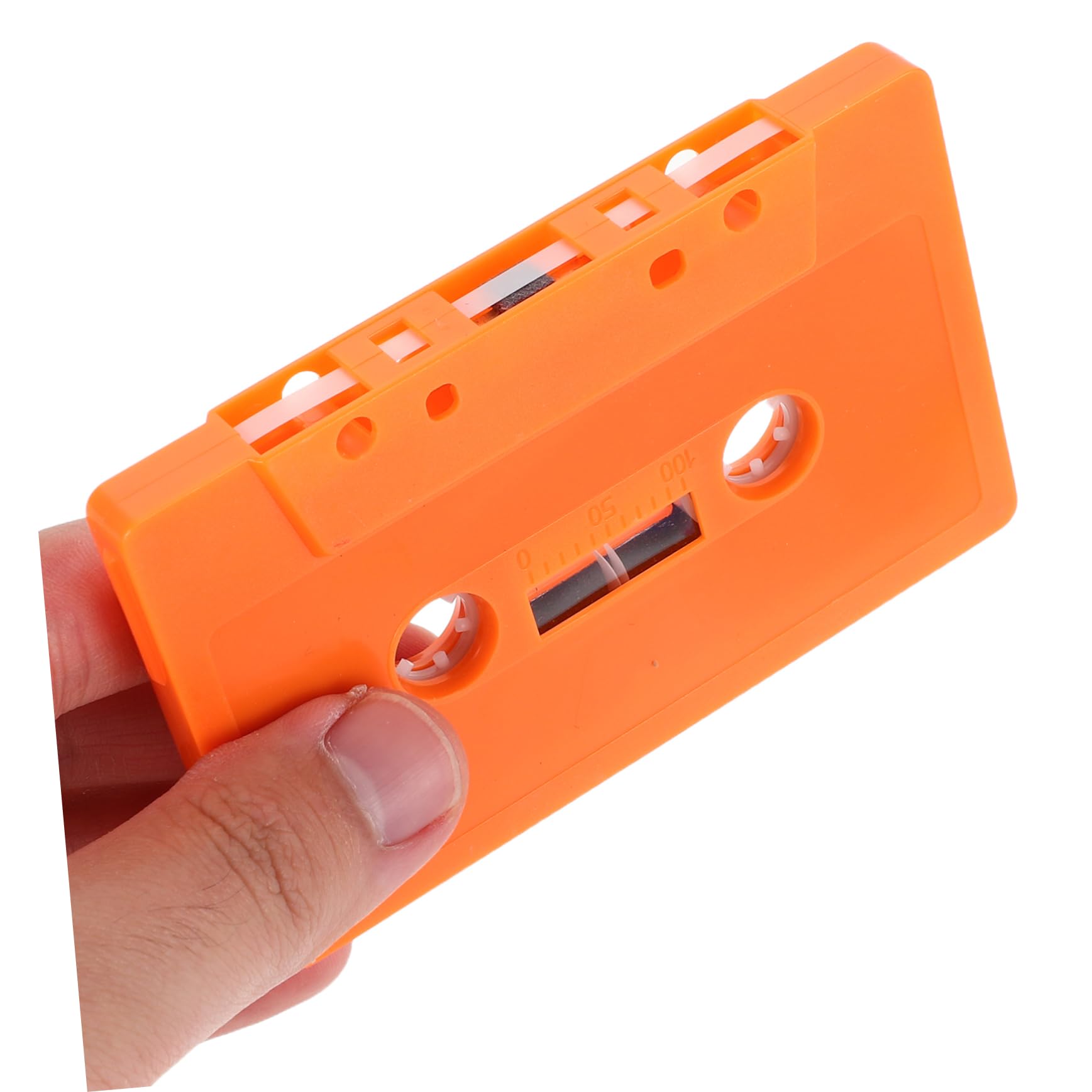 HEMOTON Leere Retro Kassetten Selbstgemacht Bunte Audiokassetten für Aufnahme Wanddekoration Vintage Kassette ohne Band Kreative Partygastgeschenke 4 Stück (orange Rosa Hellgrün Blau