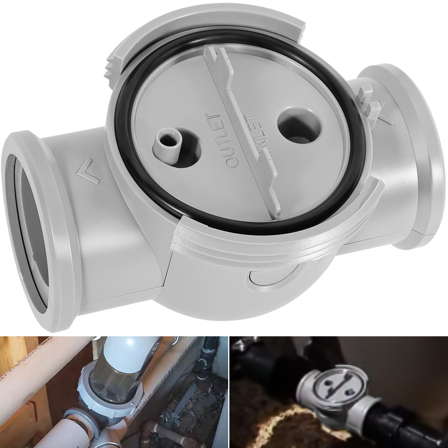 Bonbo R0511700 - Abrazadera de sillín con junta tórica para Zodiac Jandy AquaPure Ei Series