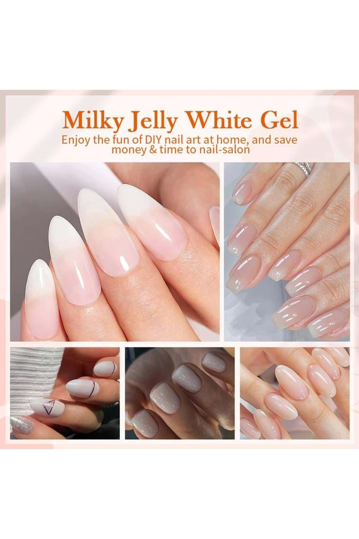 Born Pretty 10 Ml Rakı Beyazı Kalıcı Oje (56365) Milky White 6045