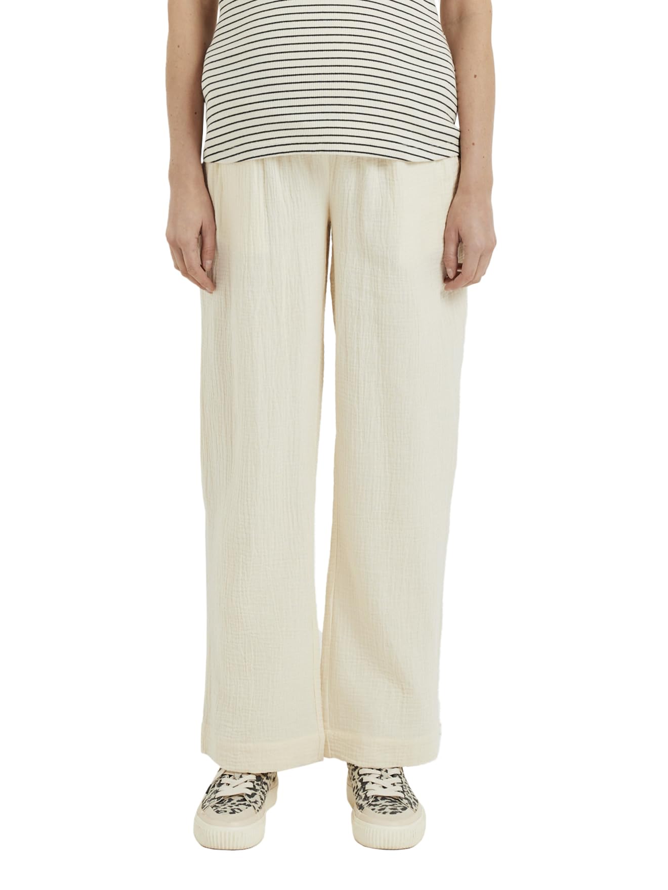 VERTBAUDET Pantalon de Grossesse Droit en Gaze de Coton