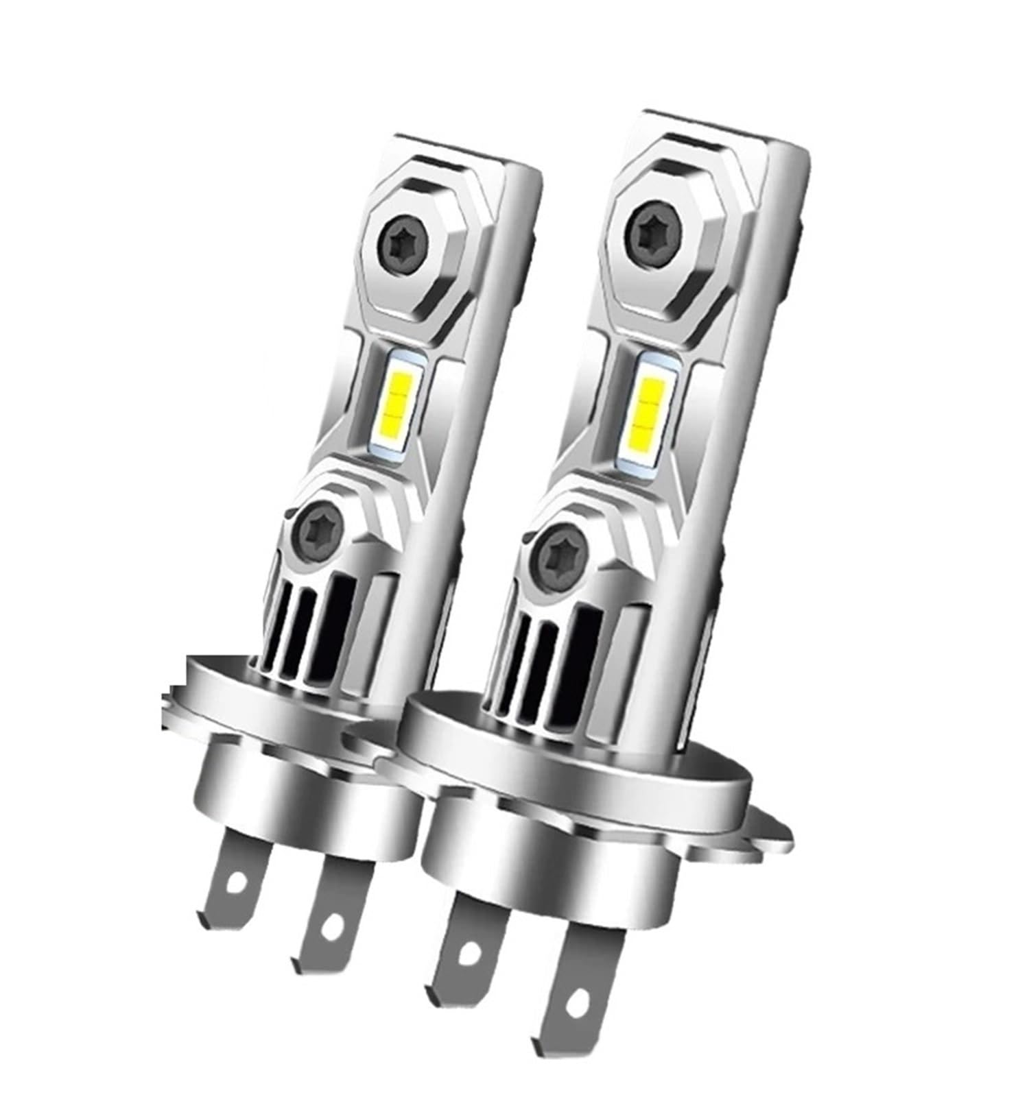 Kit de phares Phares LED H7 6000 K blancs 12 V pour moto 30 W, adaptés à la BMW S1000RR 2009-2018 Phare de moto(2PCS LED H7 White)
