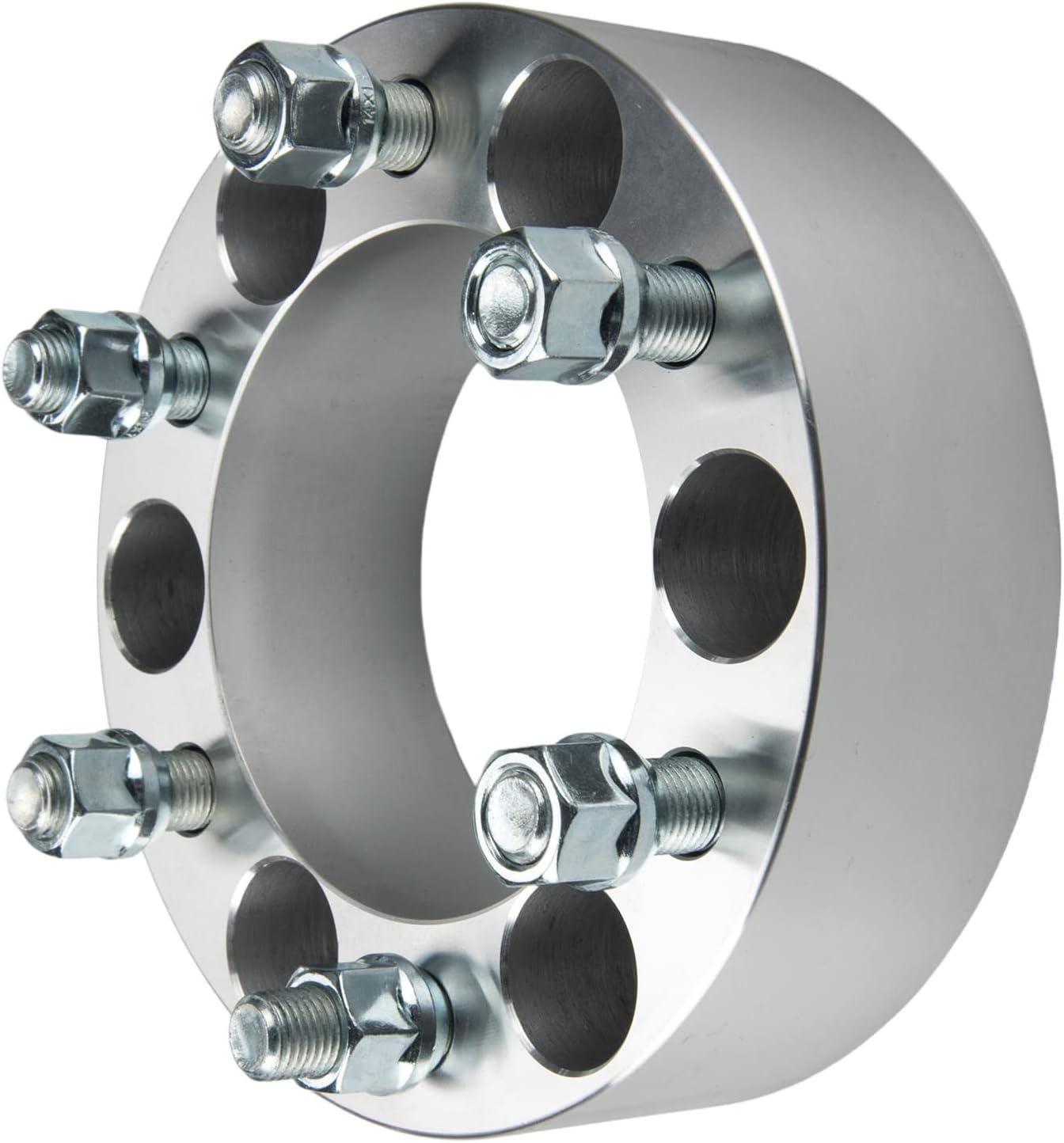 Torchbeam 6x5.5“ Wheel Spacer 2 inch for 1999-2019 Silverado 1500, 2020-2024 Silverado 1500, 1999-2019 Silverado 1500, 1999-2018 Sierra 1500, 108 Hub Bore & M14x1.5, 6 Lug Wheel Spacer