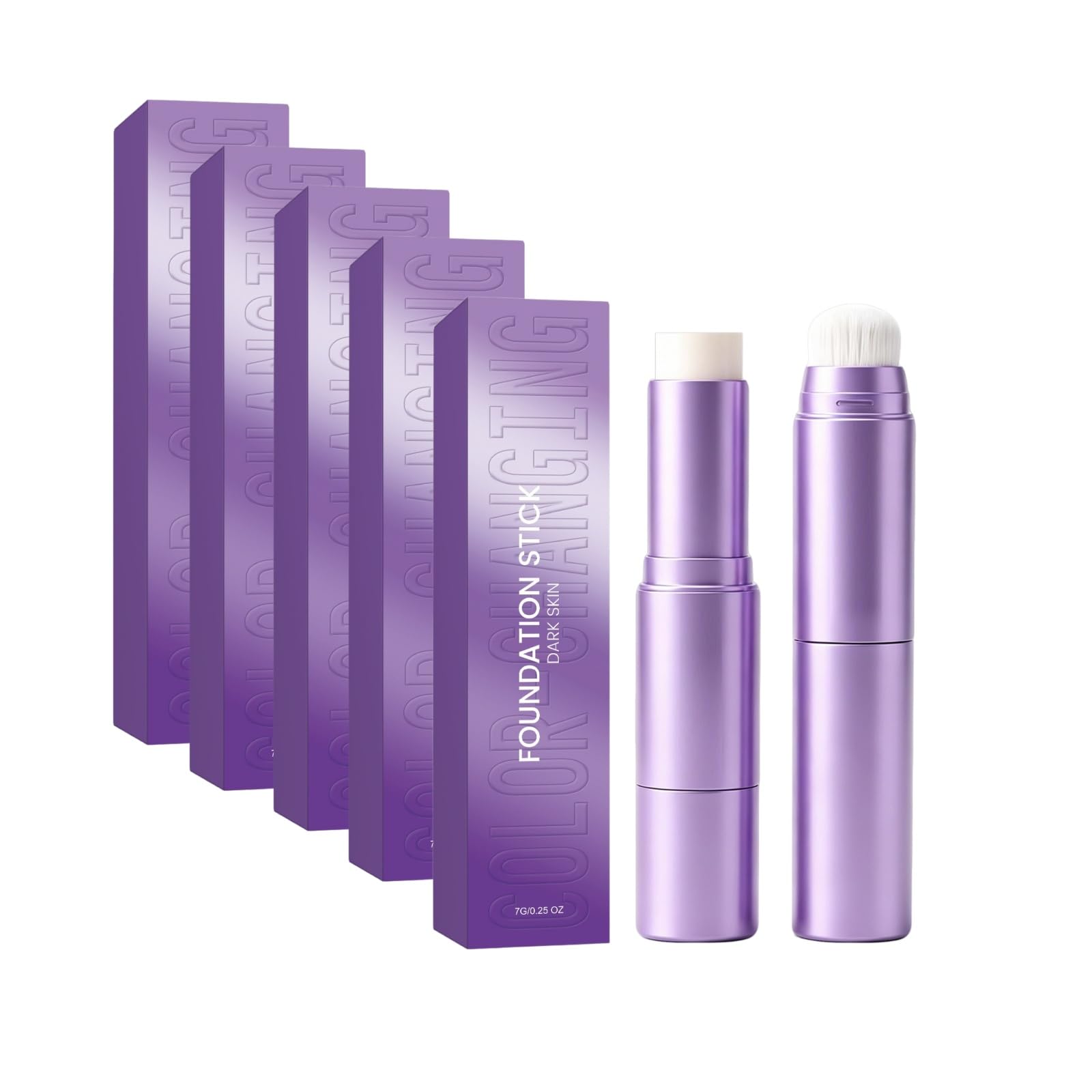 Fondotinta in bastone naturale idratante lungo Concealer Foundation Stick | Texture idratante adattiva, alta copertura antimacchia. applicazione per una finitura naturale trucco quotidiano Nomade