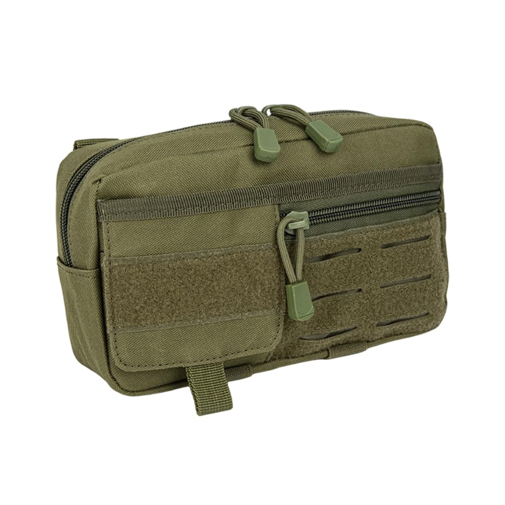 MOLLE Utility Pouch, 8.46×4.72×2.17Inch Multi-functional Medical Pouch Utility Bag for Camping Hiking Outdoor Activities