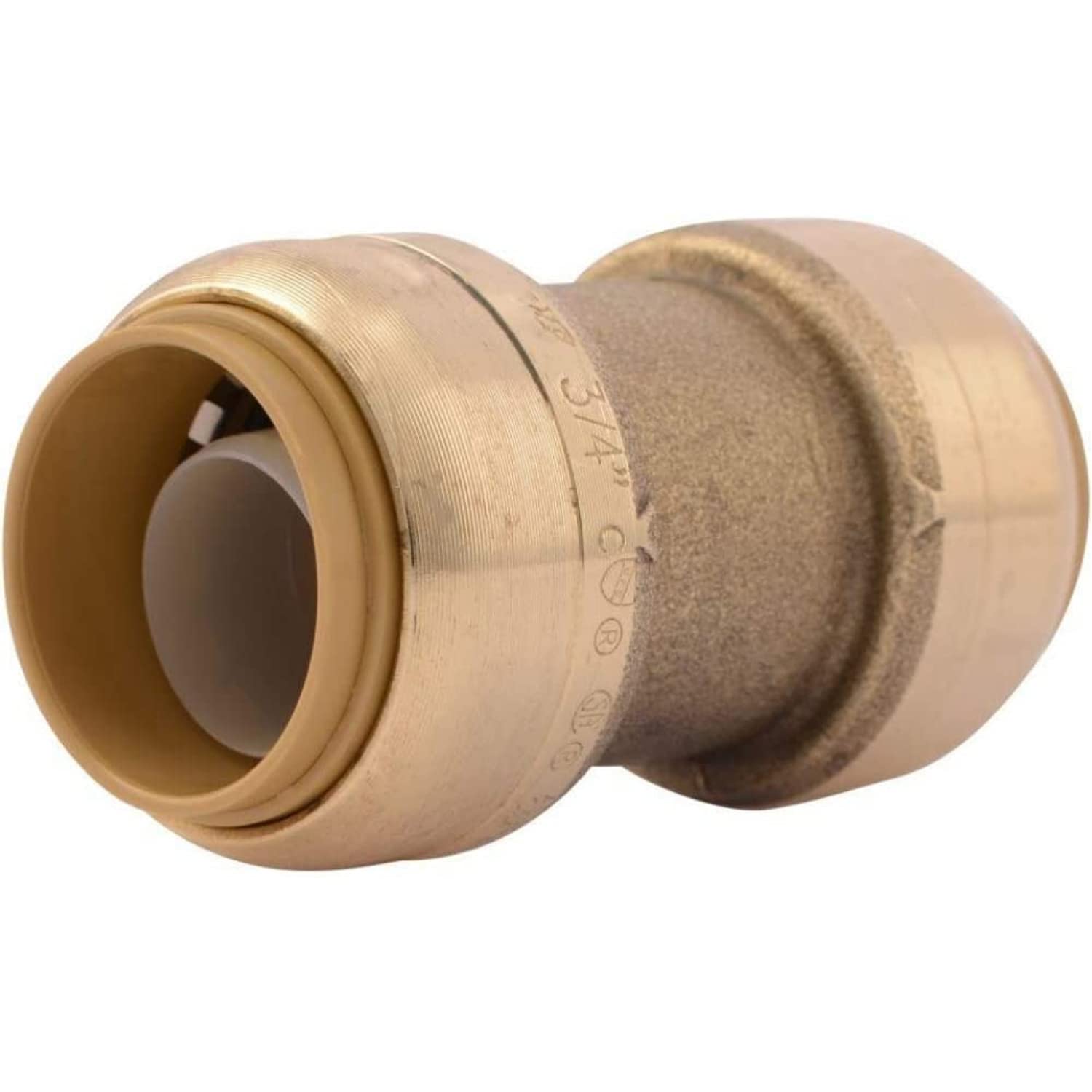 Buy SharkBite 3/4 Inch Coupling, Push to Connect Brass Plumbing Fitting