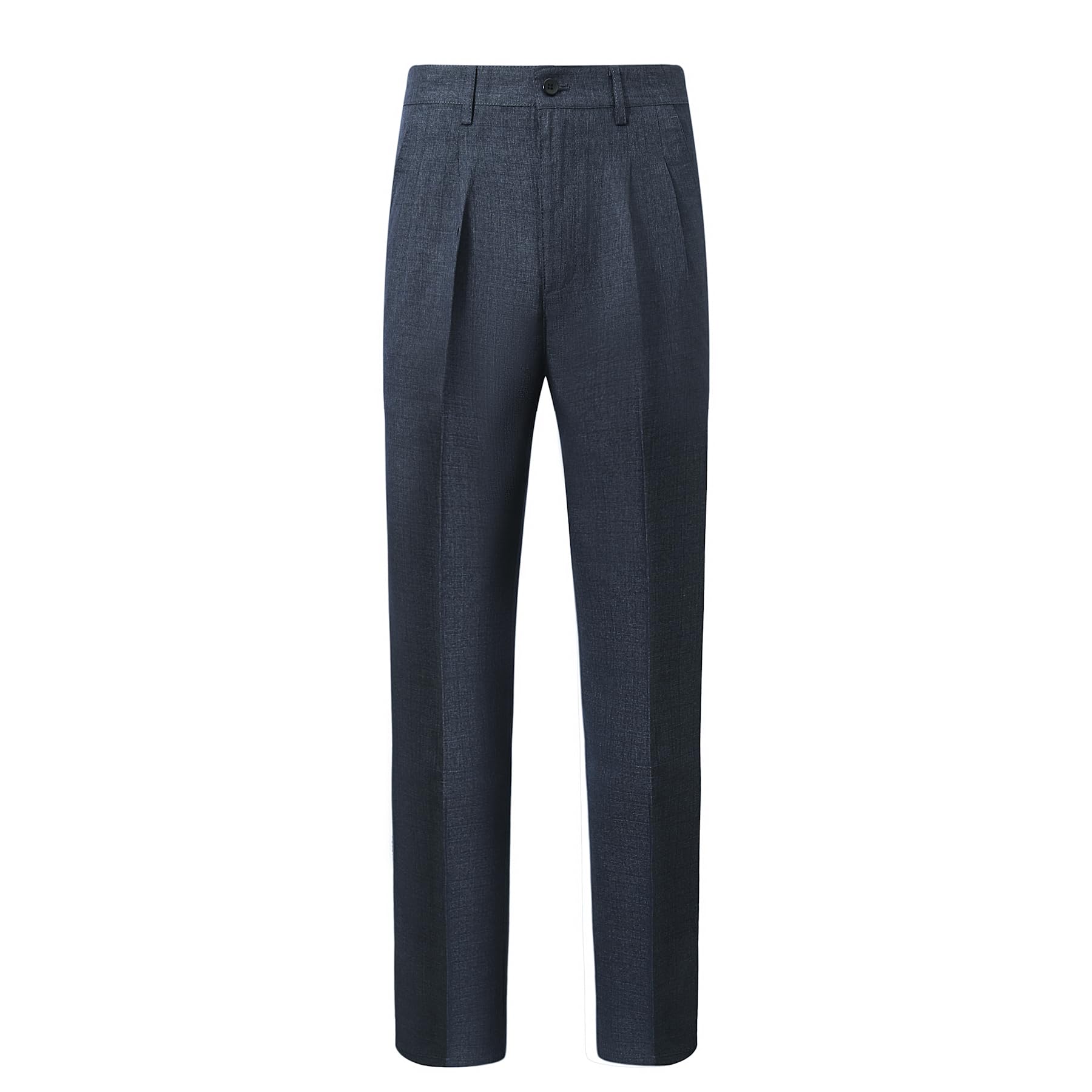 Allthemen Herren Anzughose Regular Fit Hose Business Straight Fit Anzughosen Einfarbig Chinohose Lang