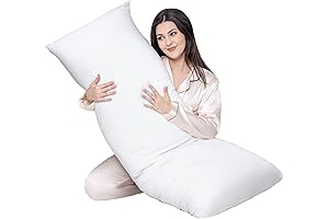 Cosybay Premium Soft & Breathable 59 x 20 Inch Body Pillow Insert
