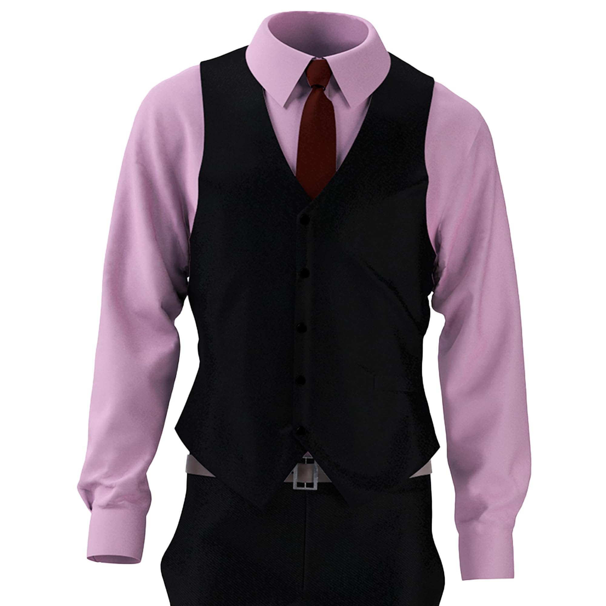 ruby fabrics linings Men's Unstitched Black Solid Nehru Or Modi Jacket Fabric For (1 MTR, Free Size)-picture-27