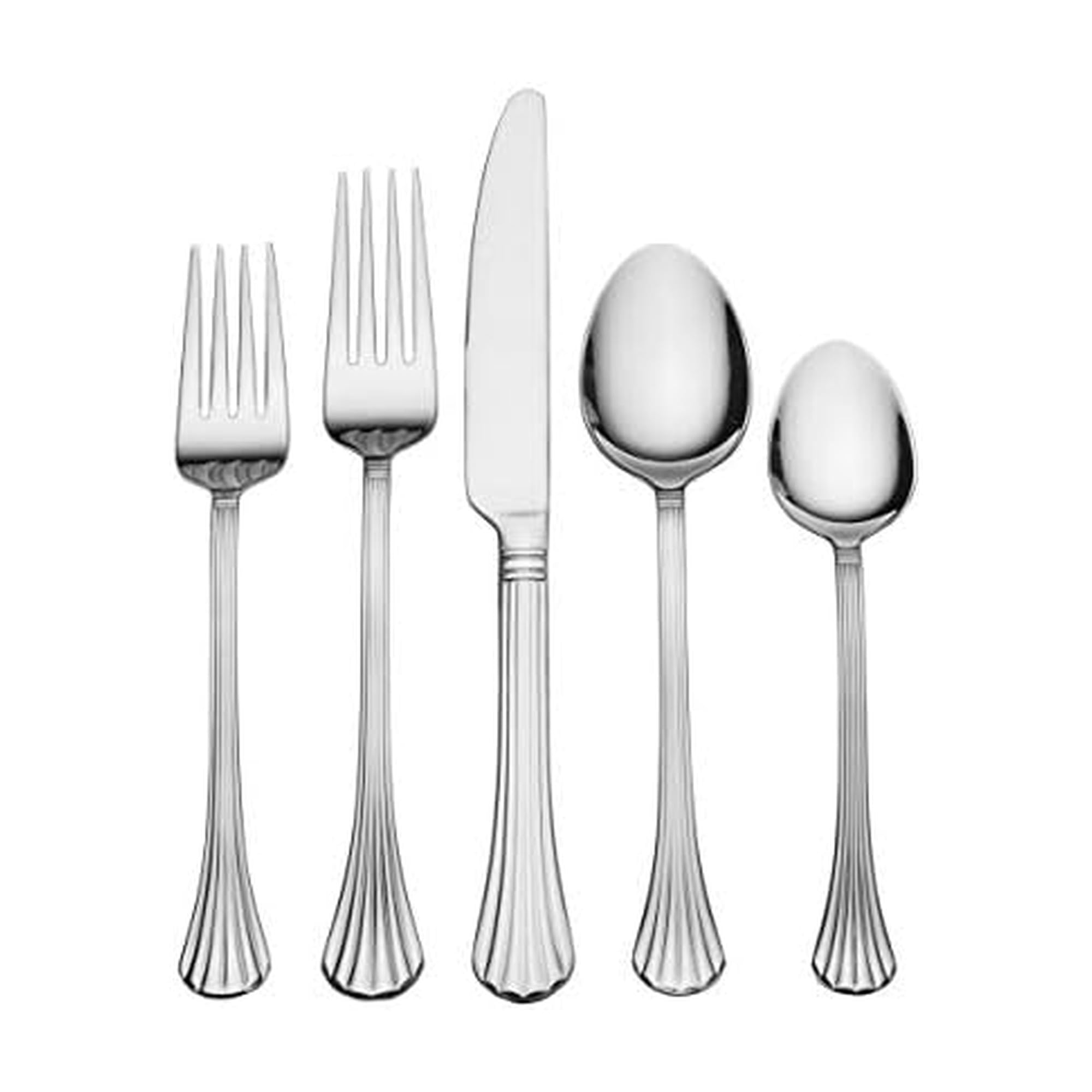 Amazon.com: Pfaltzgraff Southport 20-Piece Flatware Set, Service