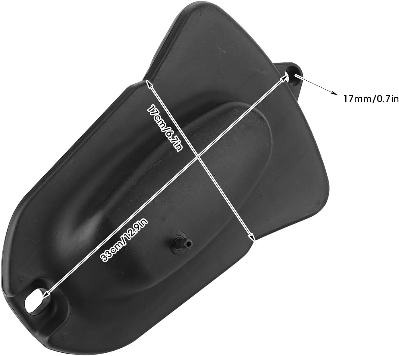 Gas Tank Plastic Gas Fuel Petrol Tank Motorcycle Fuel Gas Tank with Cap Replacement Fuel Tank Fit for KLX 110 / BBR Dirt Bike Fuel Gas Tank