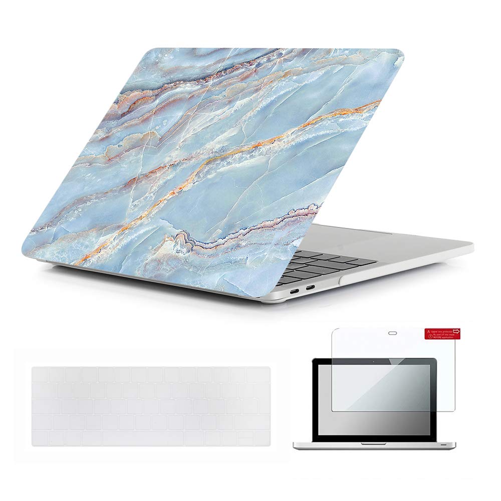 Se7enline Compatible with 13.6 MacBook Air Case M2 M3/M4 2022-2025 for Mac Air 13.6-inch A2681/A3113/A3240 Laptop Hard Shell Case with Keyboard Protective Cover & Trackpad Protector, Colorful Floret — view 95