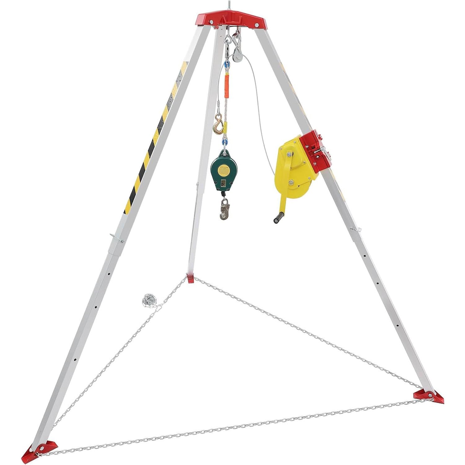 Thickened Telescopic Aluminum Tripod Kit,with Retractable Legs 1200lbs