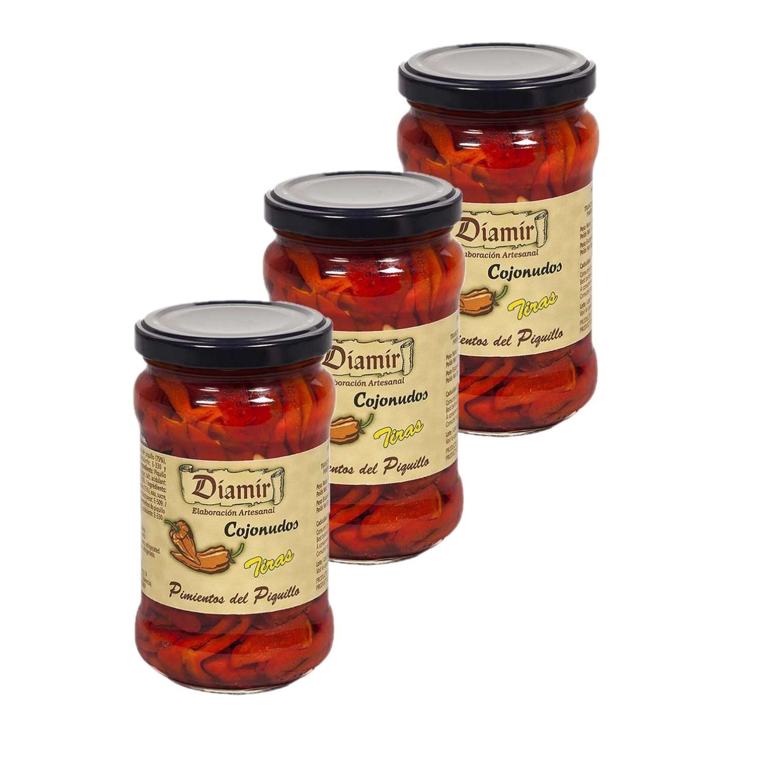 Lot 3x Poivrons/piquillo grillé - Pot 290g