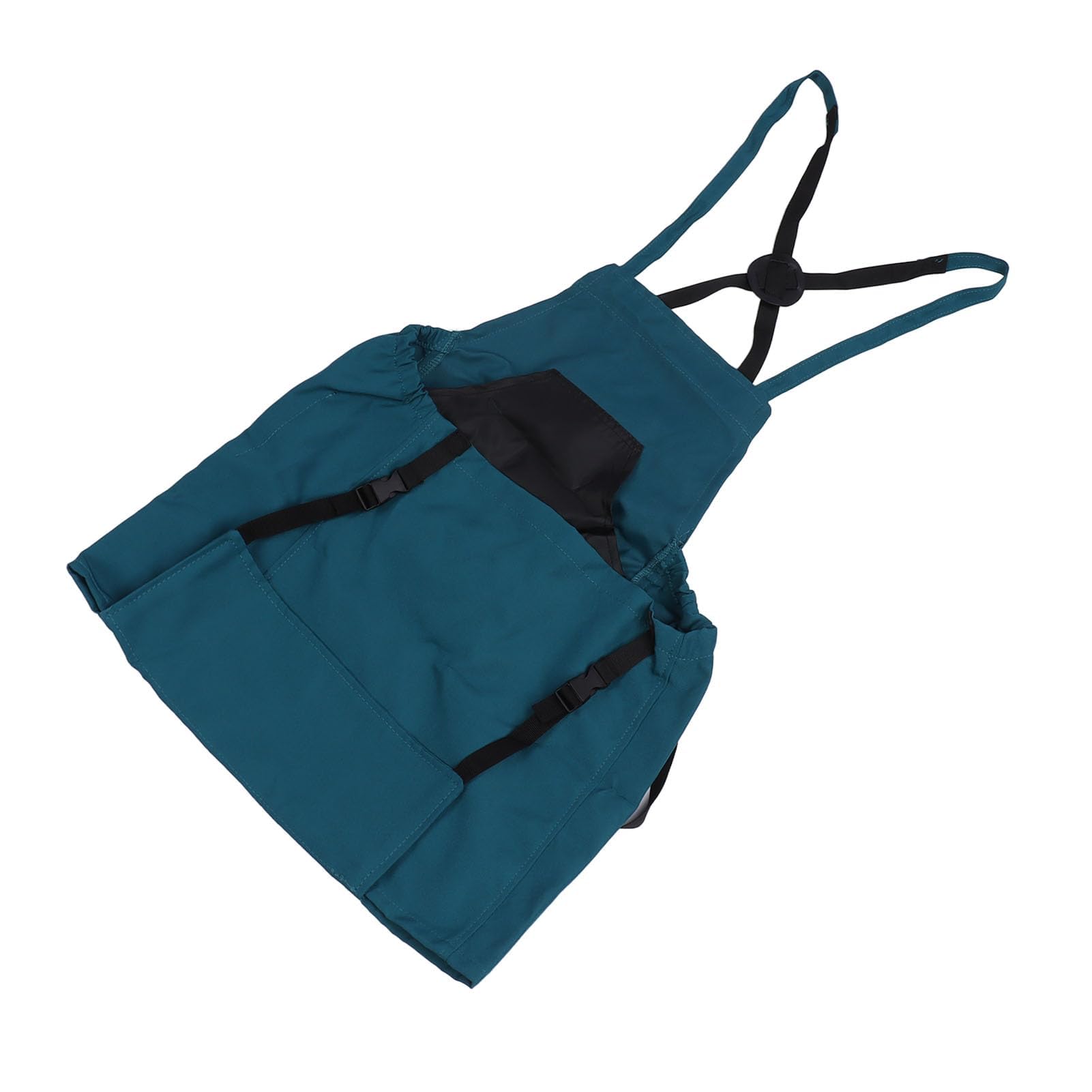Walfront Bolsa de Recolección de Frutas, Tela Oxford, Cómoda Bolsa de Cosecha con Liberación Rápida, Bolsillo de 23 Pulgadas para Jardineros y Agricultores (Verde azulado)