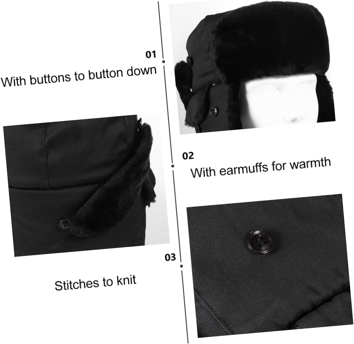 Locomotive Big Ear Warmer Hat Brim Deerstalker Hat Cap Beanie Bunny Hat Bonnet Headband Hats Funny Plush
