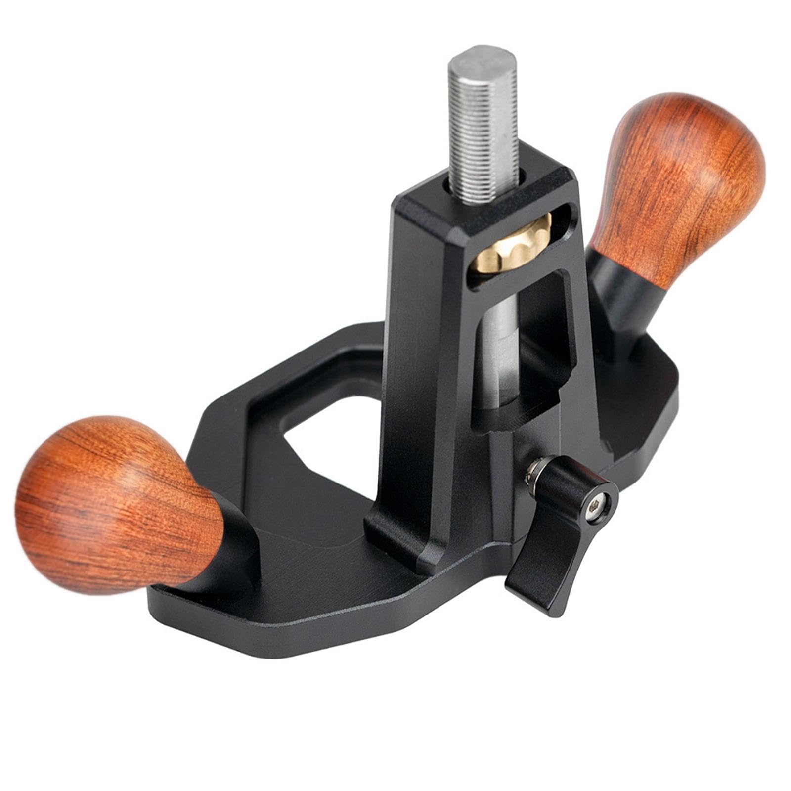 Gralara Rabot plat en bois, rabot à bord inférieur, mini rabot à bois, rabot à main pour le rabotage du bois