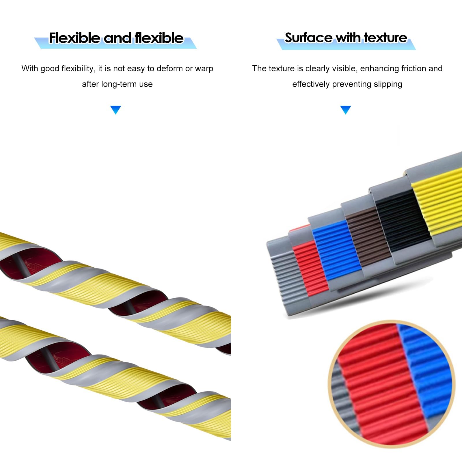 Tiras Antideslizantes Para Peldaños En Forma De L, Cantoneras Adhesivas Salva Escalones Y Zócalo Escaleras Protectoras, Protector Autoadhesivo Borde Escalera PVC Goma 5m Seguridad Hogar