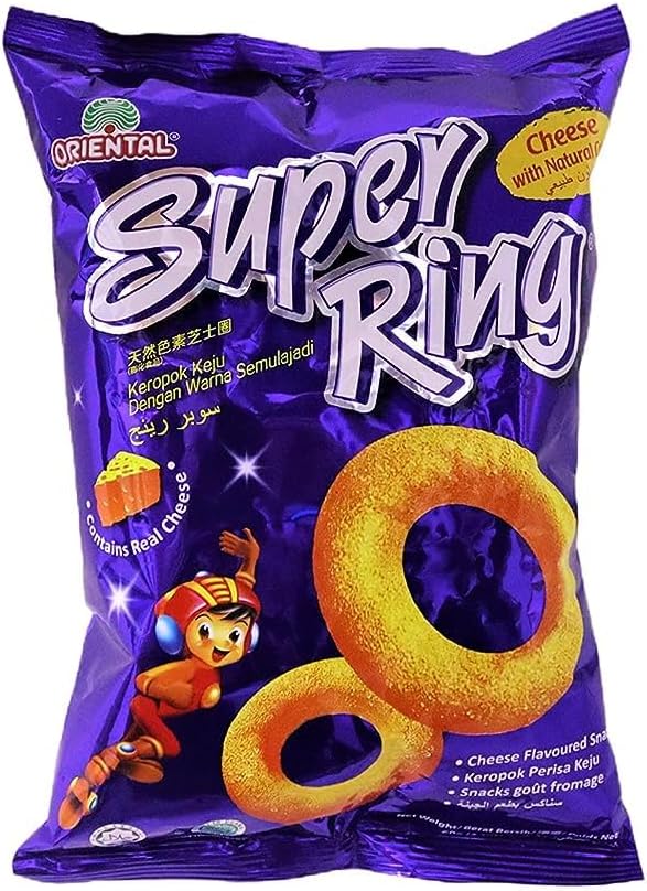 Super Rings Cheese Flvor - 60 gm , Aa-Pa2N40W