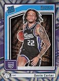 2024-25 DONRUSS WEDGES #210 DEVIN CARTER RC SACRAMENTO KINGS BASKETBALL OFFICIAL TRADING CARD OF NBA