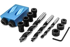 Precise and Versatile Pocket Hole Jig Kit: Tackle Your Woodworking Projects Effortlessly