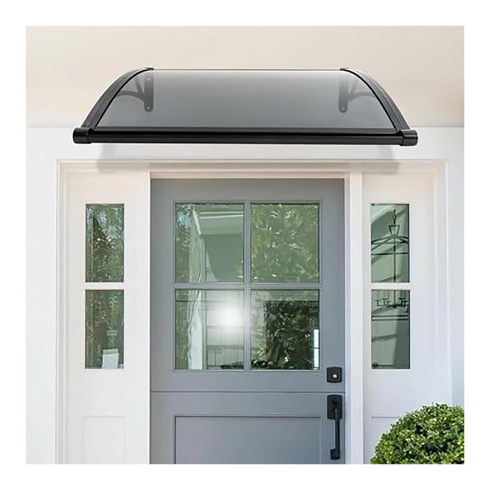 Auvent en aluminium haute résistance thermique pour fenêtres et terrasse