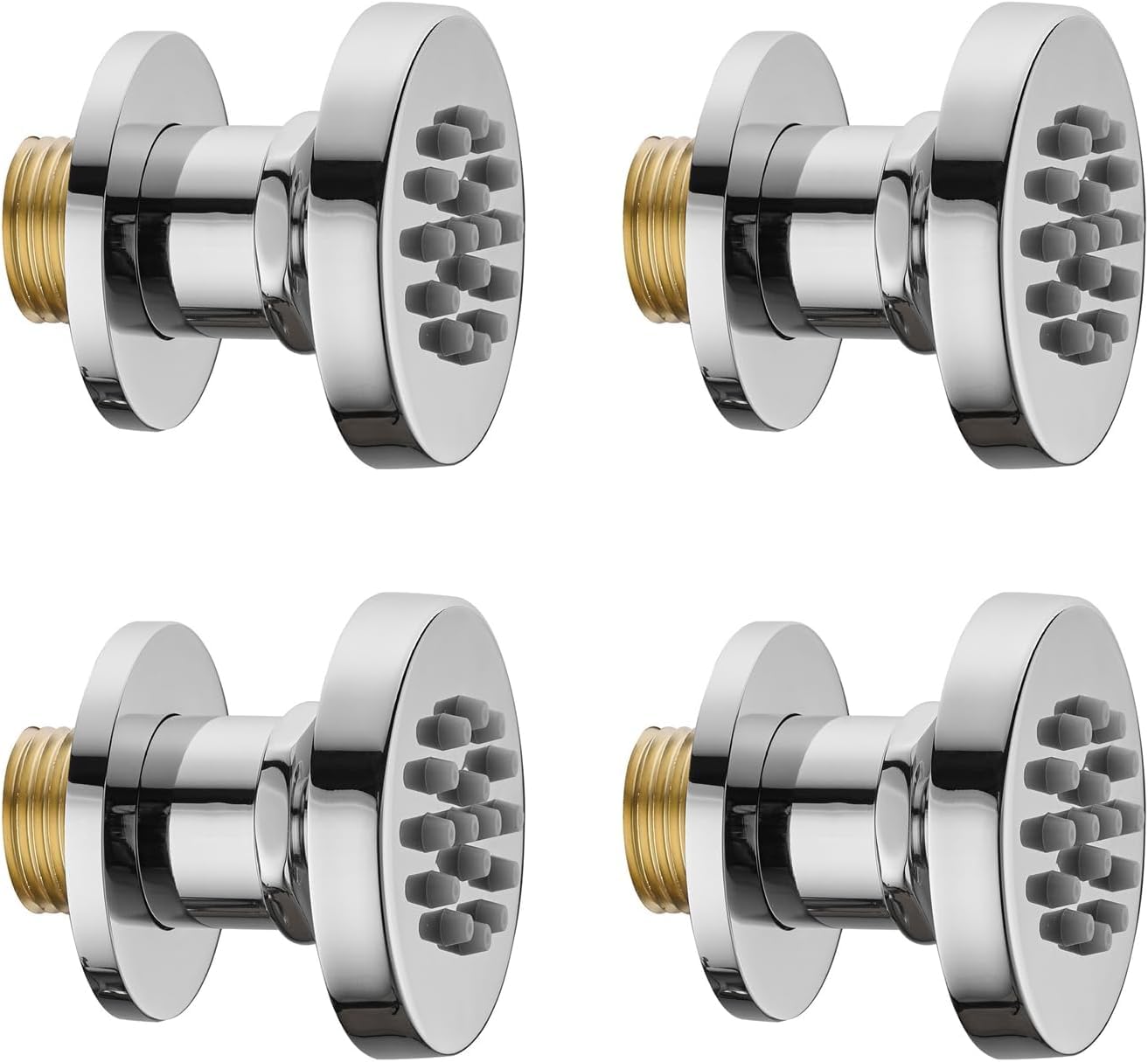 Pommeau de douche massant rotatif à 360° pour soulager les tensions musculaires