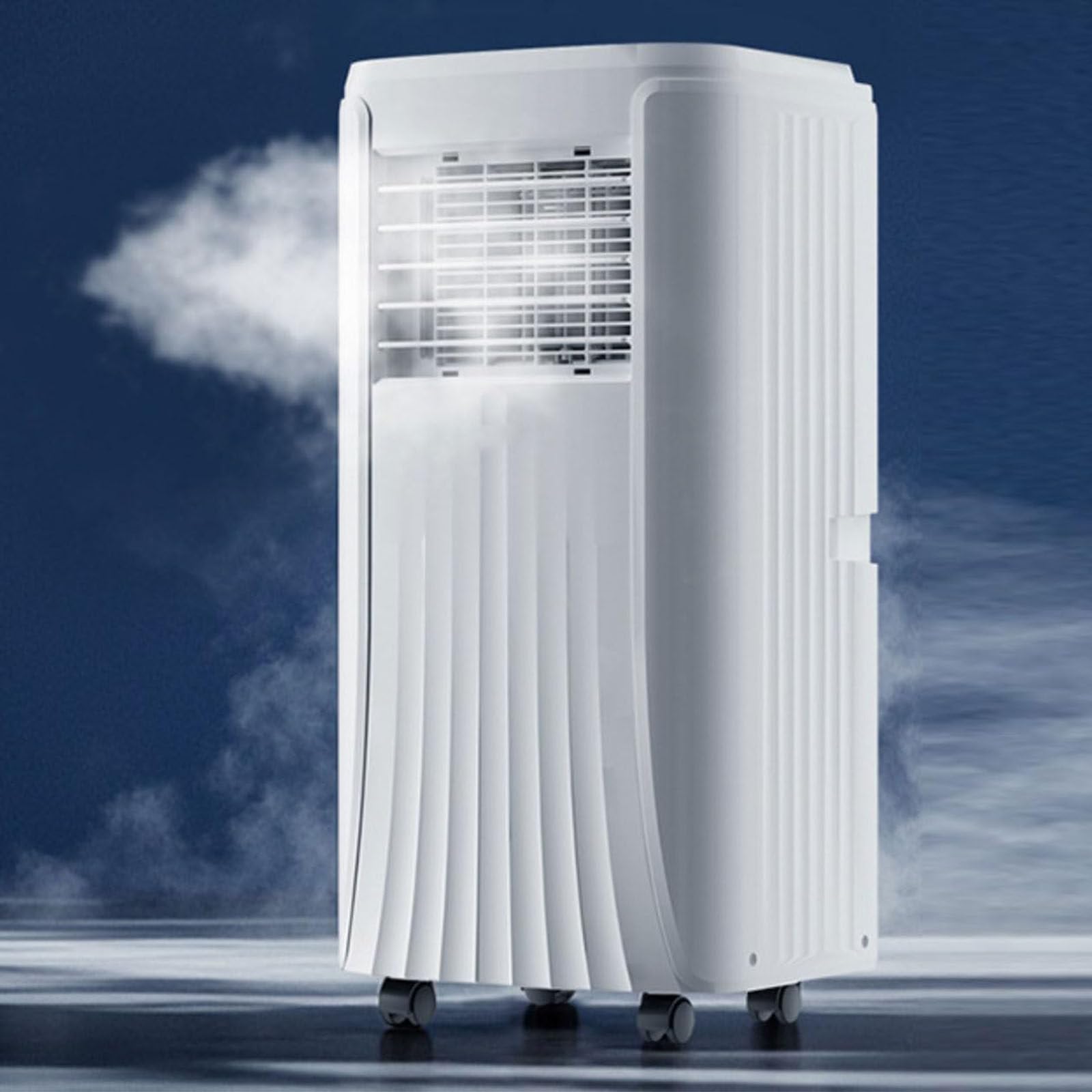 ZHPPED Portable Air Conditioner,Freestanding Air Conditioner, Powerful Air Conditioning Unit 10000btu／12000btu |Air Cooler with Remote Control, Low Noise, Dehumidifier, 24H Timer 12000BTU