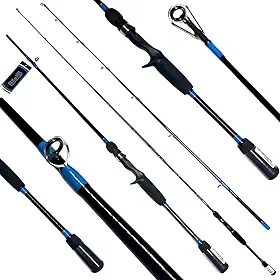 MARURI, VARA PARA CARRETILHA PLUSFISH SPIN BC562M 5'6' (1.68M) 8-17LB - AZUL - 2 PARTES
