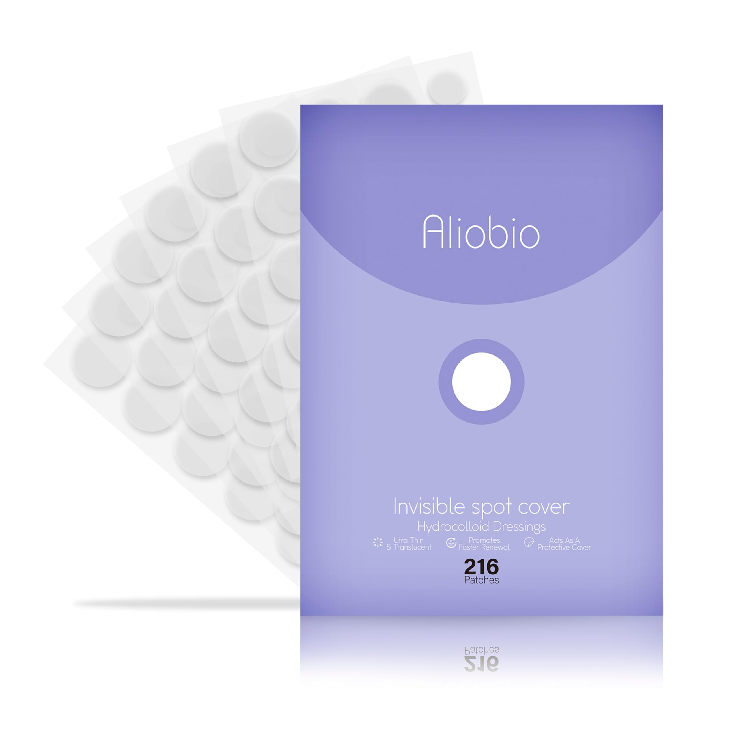Pimple Spot Patches Aliobio Spot Stickers for Face Hydrocolloid Patches Spot Treatment Skincare Pcs 216 Dots Skin Care