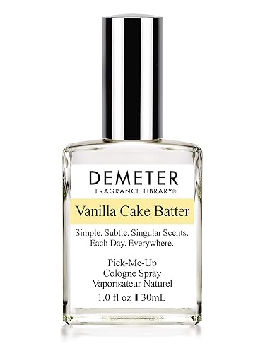 DEMETER Fragrance Library - Espray de colonia de 1 oz - Mezcla de pastel de vainilla