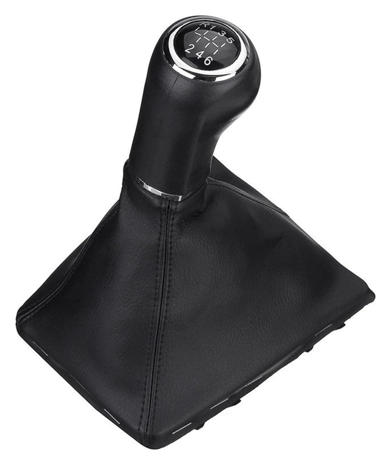Gangxiao 6-Speed With Frame Car Shift Gear Knob For Vauxhall For Opel For Astra H Iii 3 Mk5 For Corsa D 5 6 Speed Mt Gear Shift Knob Shifter Pen Gaiter Boot Cover Frame