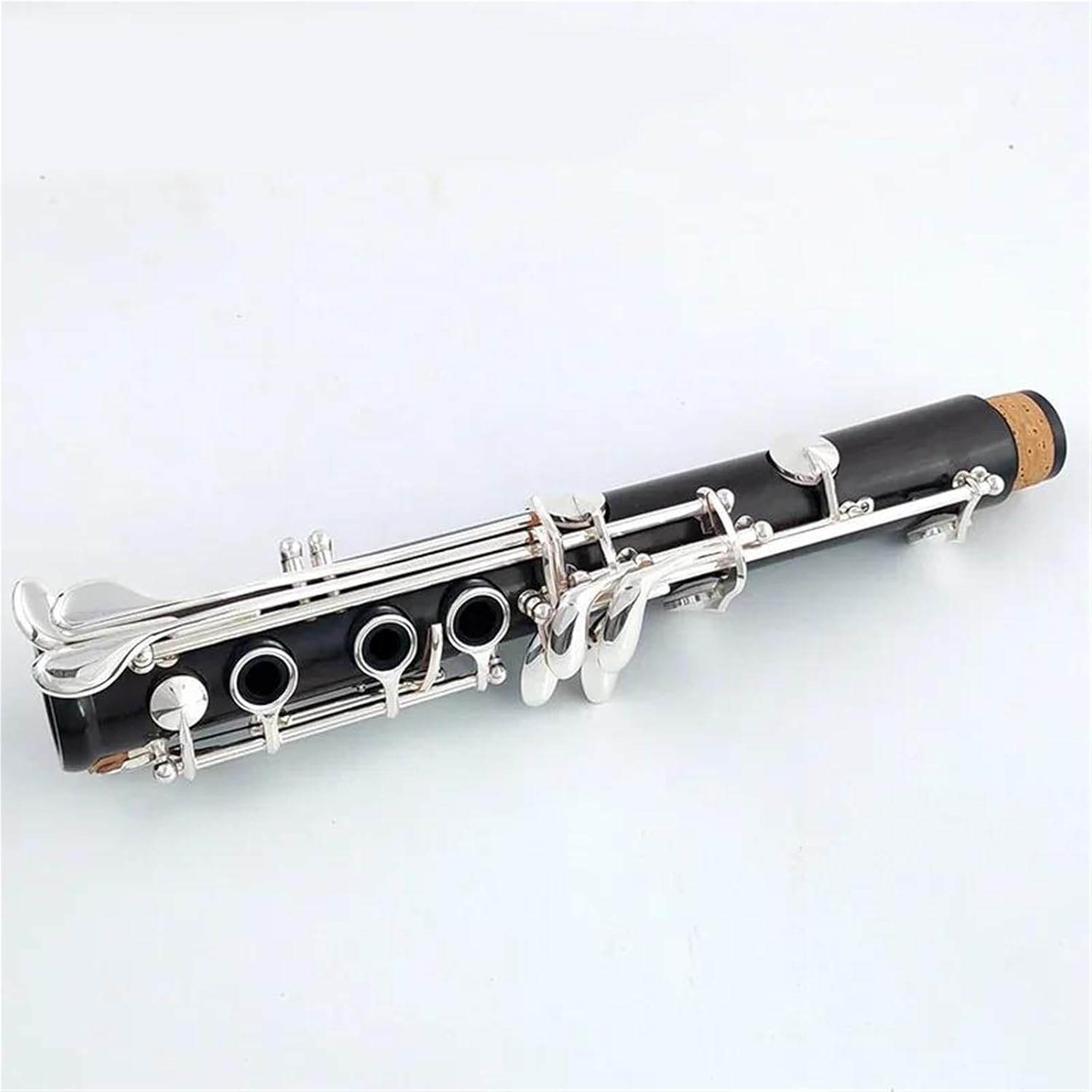 17 key Professional Ebony Clarinet Silver plated Copper MA68 Clarinet