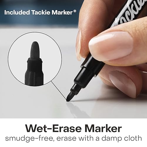 Miniatura 6 de MC Squares - Organizador de rutina reutilizable de belleza y cuidado personal con marcador de pegajosidad sin manchas  Se adhiere al acero