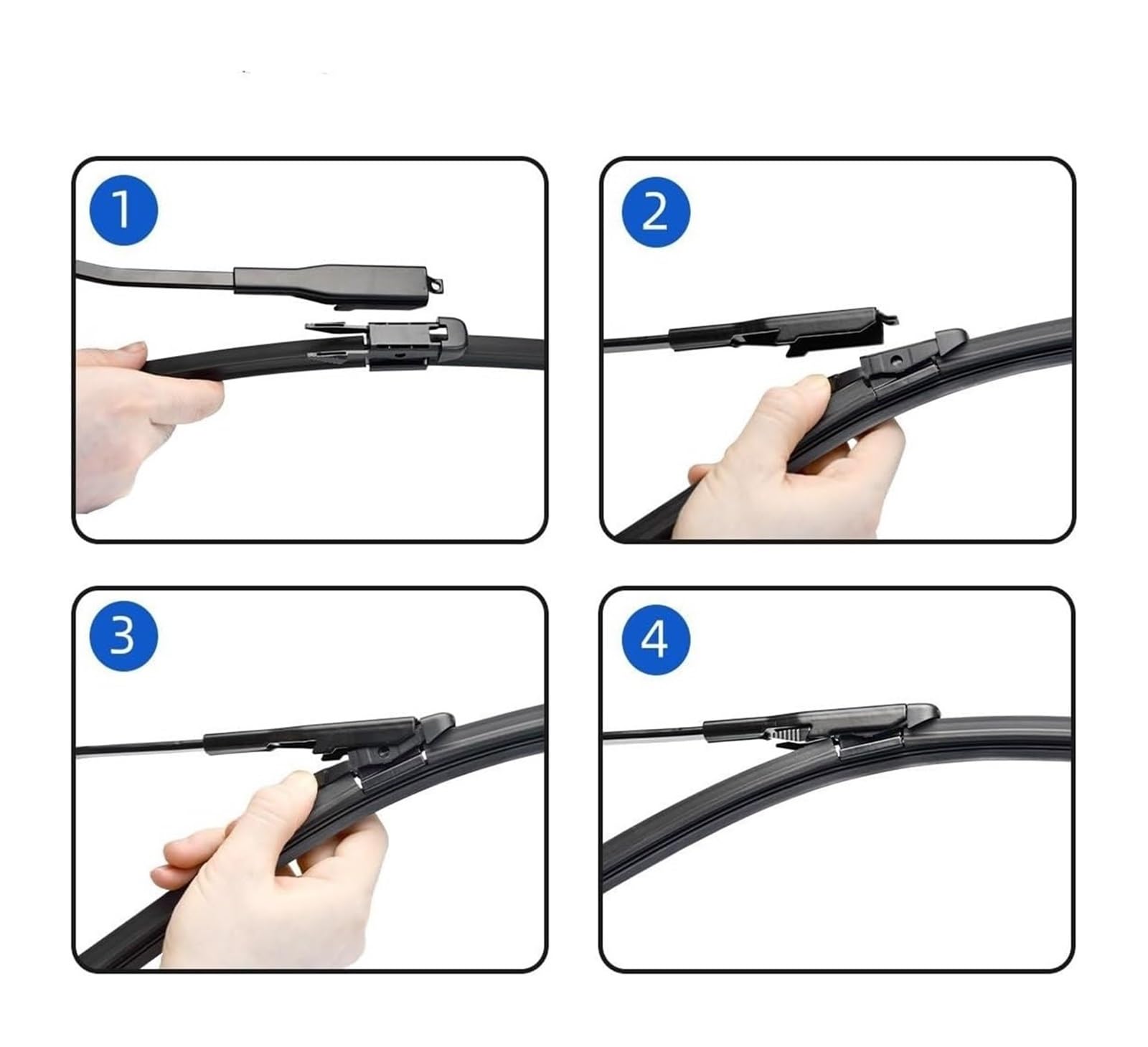 Para A3 S3 RS3 2005-2013 24"+19" Limpiaparabrisas Delanteros Parabrisas Ventana Coche Brazo Limpiaparabrisas Delantero