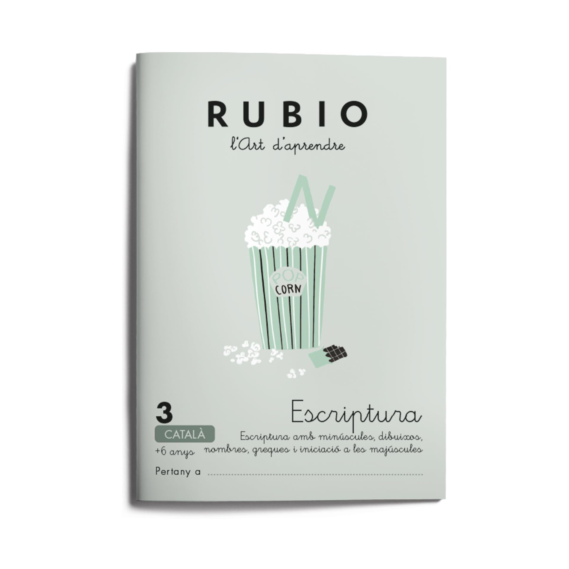 Rubio E-3 CAT - Cuaderno escritura