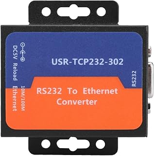 Tiny Size Serial RS232 to Ethernet TCP IP Server Module Mini Serial Port Server Serial to Ethernet Module Converter USR-TCP232-302