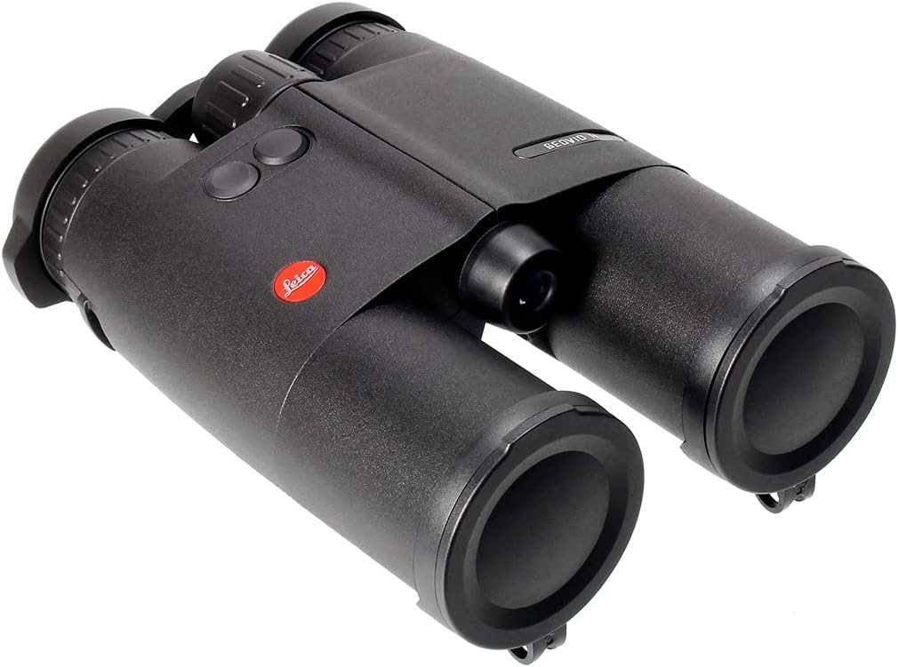 LEICA Geovid R Gen 2022 Compact Lightweight Hunting Bird Watching Rangefinder Binoculars with Carrying Strap Incuded, 8X42
