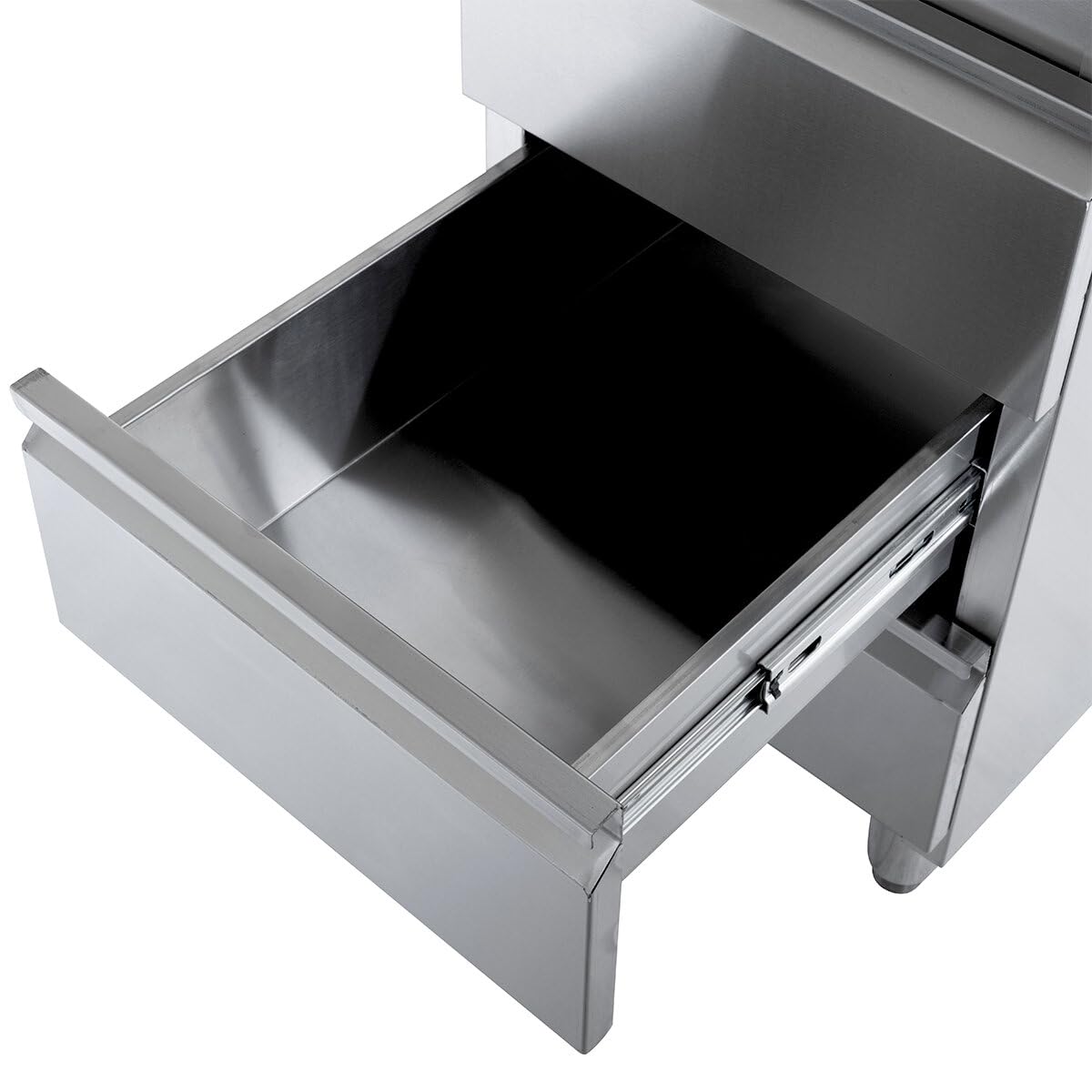 GastroHero Cassettiera in acciaio inox BASIC 3 unità 700, AISI 201