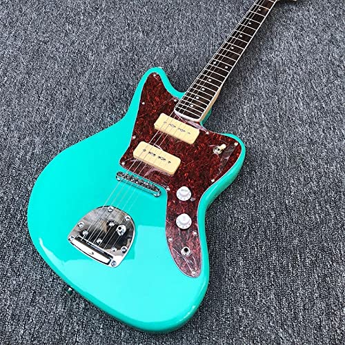 AURH skjos Guitare Électrique Jazz Électrique Guitare Pickup Vert Trémolo Pont Acoustique Guitares De Cordes d’acier… - Les Beatles, Paul McCartney, John Lennon, RIngo Starr, George Harrison AURH skjos Guitare Électrique Jazz Électrique Guitare Pickup Vert Trémolo Pont Acoustique Guitares De Cordes d'acier… – Image 3