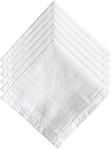 100% Cotton Handkerchiefs For Men - Striped XL Size