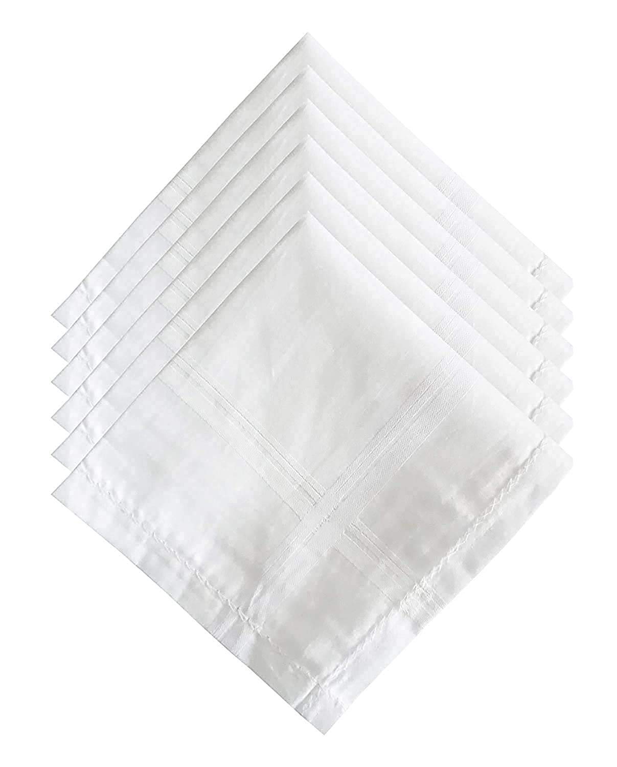 prime deal 100% Cotton Handkerchiefs For Men - Striped XL Size-picture-21
