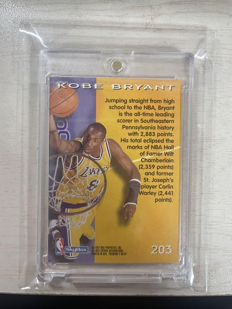 Amazon.co.jp: NBA コービーブライアント ルーキーカード : 文房具 