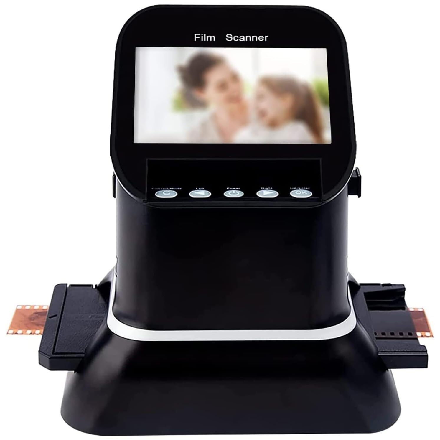 Digital Film and Slide Scanner, 120 High Resolution Film Scanner with 4.3" LCD Screen, Converts 35mm, 135, 126, 127 Negatives and Slides to Digital JPEG, Photo Converter-image-38