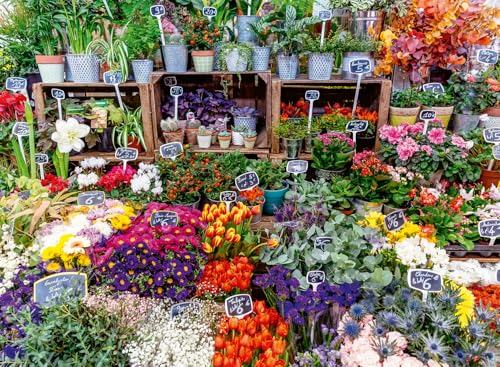 Puzzle Temática Flores 3+ Anos