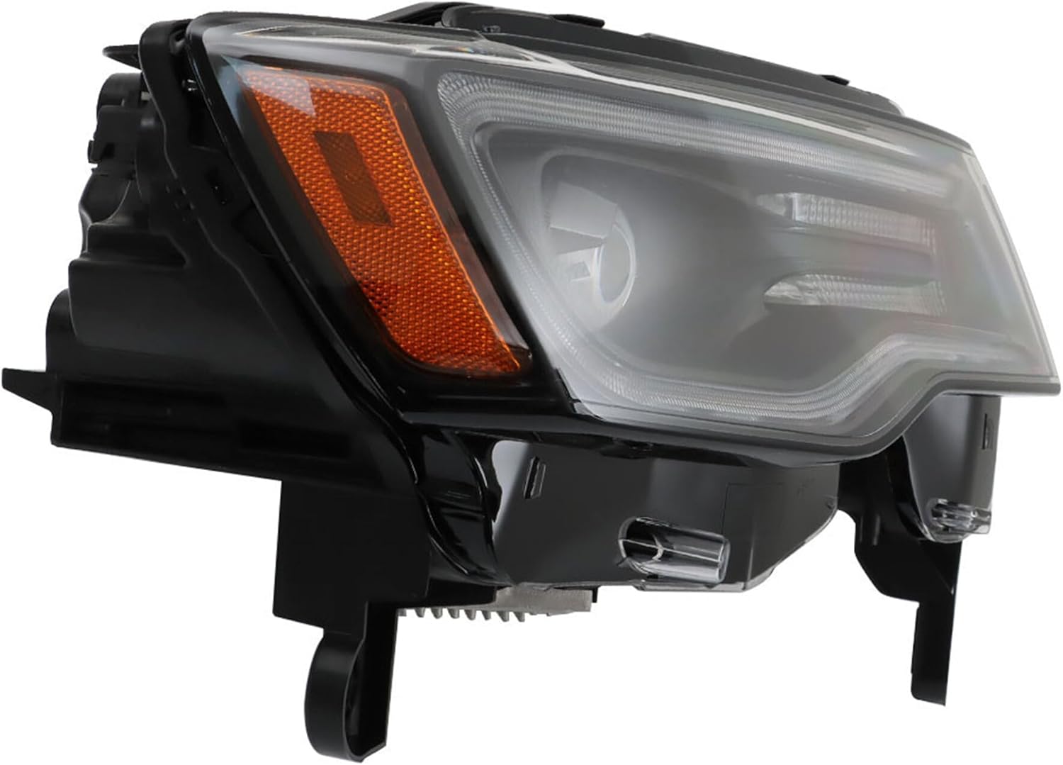 Headlights Assembly Replacement for Grand Cherokee 2019 2020 2021 HID Right Passenger Side w/o Adjustable Motor 68426872AD