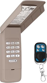 Avisontek 877Max Universal LiftMaster Garage Door Opener Remote Keypad | FCC Certified