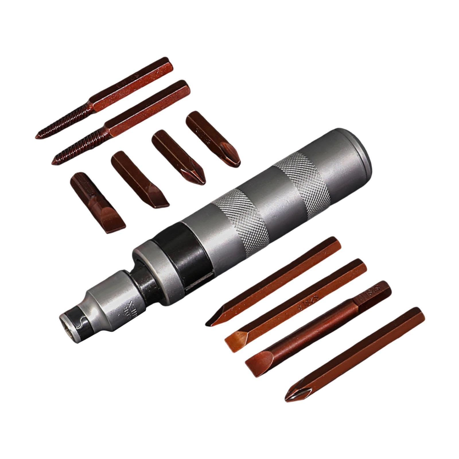 Pixzcsa Lightweight Broken Screws Remover Internal Spring Offers Utility And Compatibility With Impact Screwdriver Behavior Professional Screw Extractor
